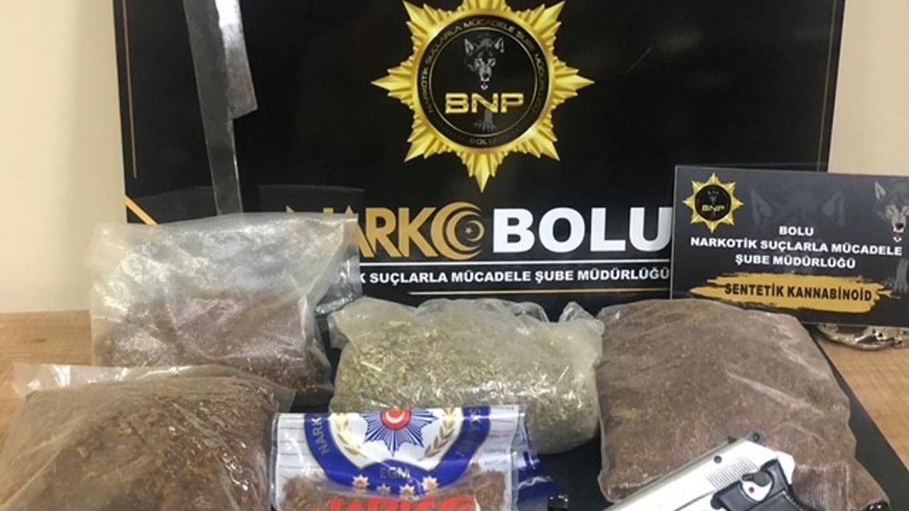 Bolu’da 3 ayrı uyuşturucu operasyonu: 4 kişi tutuklandı