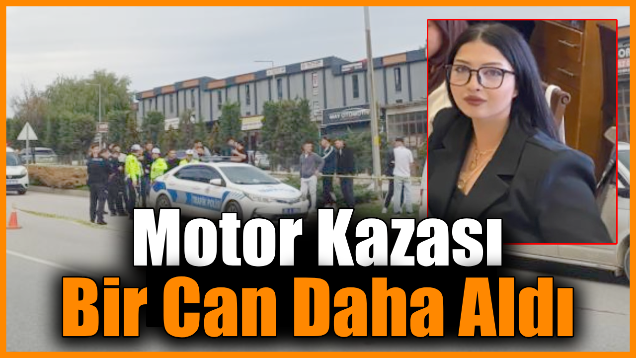 Kamyonete çarpıp devrilen motosikletin sürücüsü yaşamını yitirdi