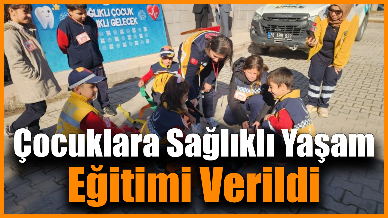 Karabük’te okullarda sağlıklı yaşam farkındalığı artıyor