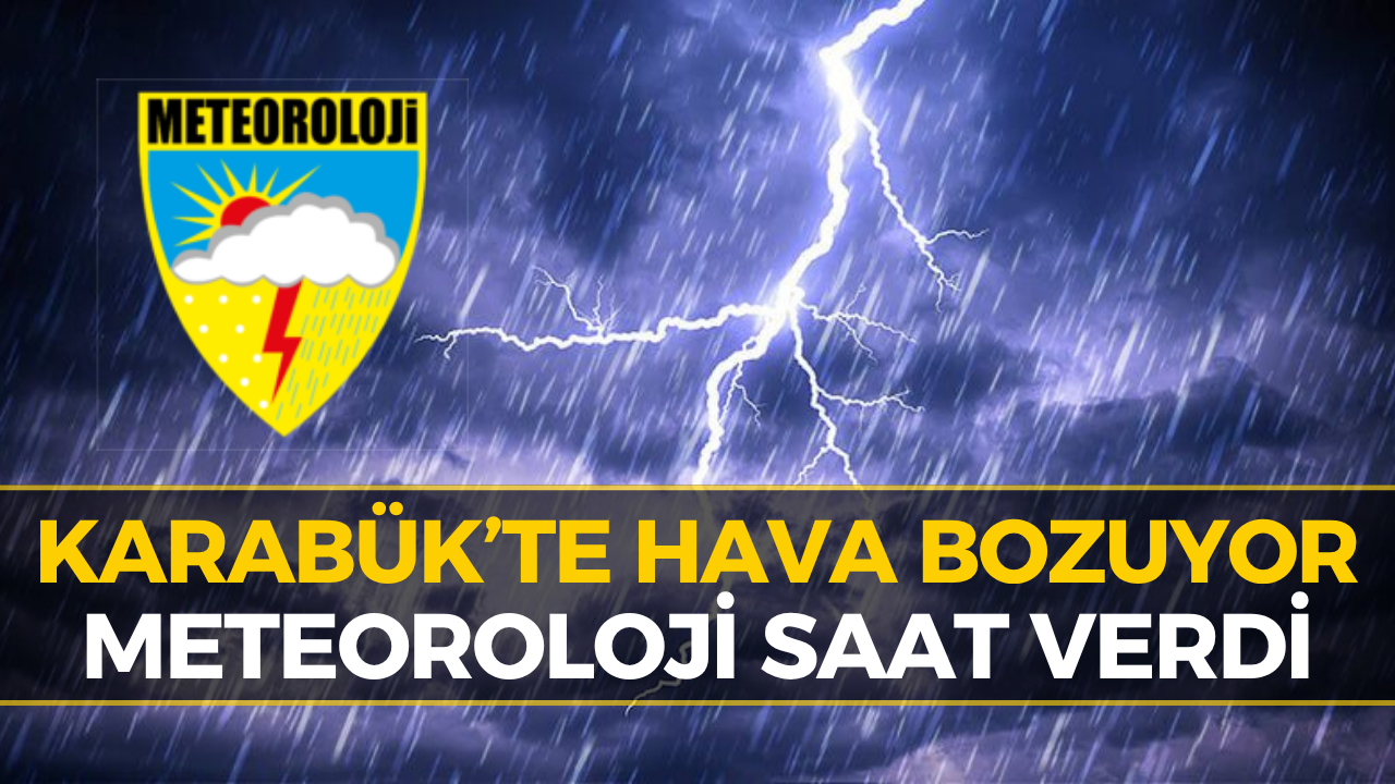 Karabük warned of heavy rain and possible flooding on October 15