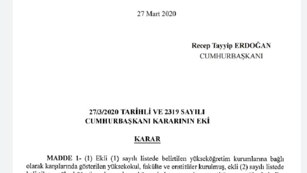 Cumhurbaşkanı Türker İnanoğlu İletişim Fakültesini İmzaladı