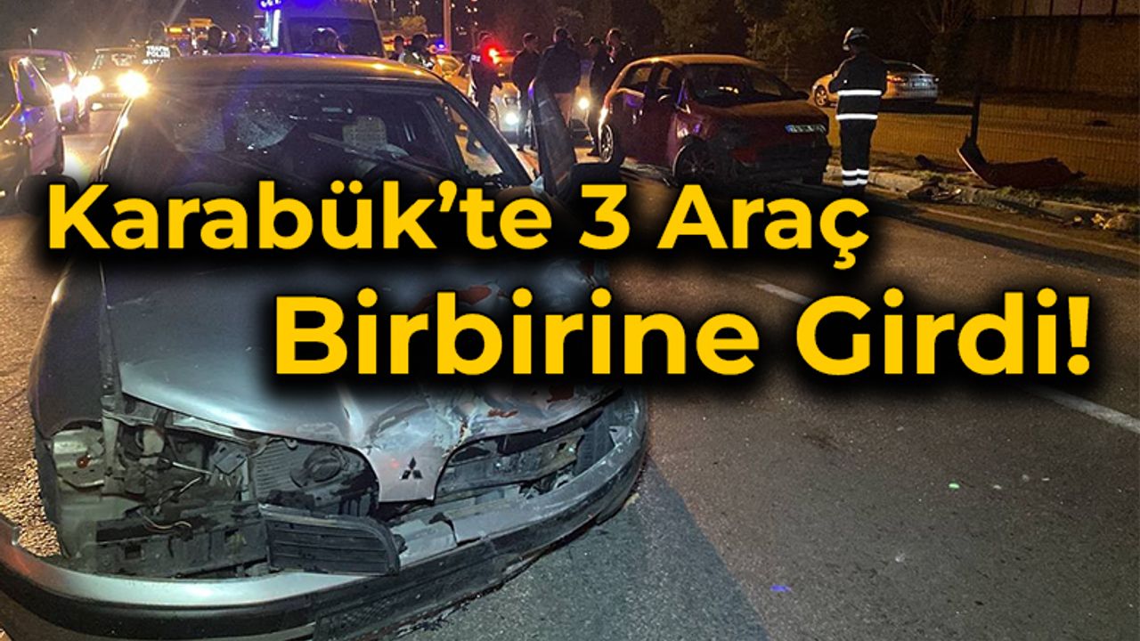 Karabük’te Zincirleme Trafik Kazası!