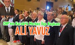 CHP Yeni Merkez İlçe Başkanı Ali Yavuz