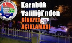 Karabük'teki Kadın Cinayetinde Valilik Açıklaması