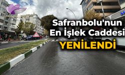 Safranbolu'nun En İşlek Caddesi 4 Günde Yenilendi