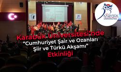 KBÜ’de “Cumhuriyet Şair ve Ozanları Şiir ve Türkü Akşamı” Etkinliği