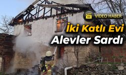 İki Katlı Ev Alevlere Teslim Oldu!