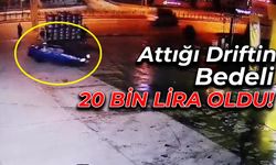 Attığı Drift Pahalıya Patladı...