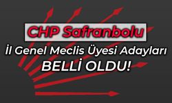 CHP Safranbolu İl Genel Meclis Listesi Açıklandı