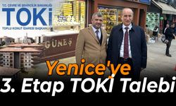 Sertaş Karakaş'dan Yenice'ye 3. Etap TOKİ Talebi