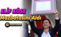Safranbolu Belediye Başkanı Elif Köse Mazbatasını Aldı