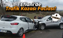 Eflani'de Trafik Kazası Faciası: 8 Yaralı!
