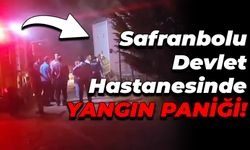 Safranbolu Hastanesinde Trafoda Yangın: Panik Anları!