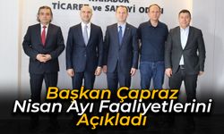 KTSO Başkanı Çapraz, Nisan Ayındaki Faaliyetleri Açıkladı