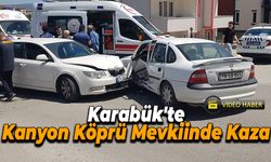 Karabük'te Kanyon Köprü Mevkiinde Kaza: 4 Yaralı!