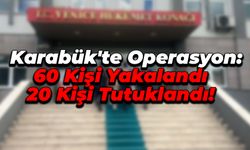 Aranan Şahıslara Yönelik Operasyonda 60 Kişi Yakalandı!