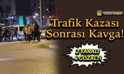 Karabük'te Trafik Kazası Sonrası Kavga: 2 Yaralı, 4 Gözaltı