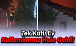 Tek Katlı Ev Kullanılamaz Hale Geldi