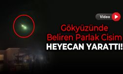 Gökyüzünde Beliren Parlak Cisim Heyecan Yarattı