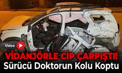 FECİ KAZA: Cip Vidanjöre Çarptı, 2 Kişi Yaralandı!