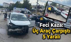 Karabük'te Zincirleme Kaza: 5 Kişi Yaralandı