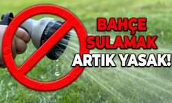 Karabük Belediyesi’nden Bahçe Sulama Yasağı