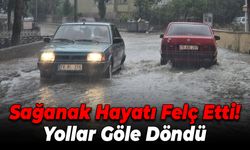 Sağanak Hayatı Felç Etti: Alt Geçitte Su Baskını