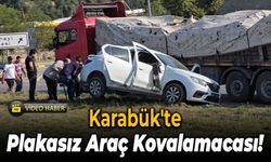 Polis Ekiplerinin Plakasız Araç Kovalamacası