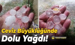 Eskipazar’a Ceviz Büyüklüğünde Dolu Yağdı