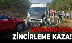 Safranbolu'da Zincirleme Kaza: 2 Yaralı