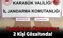 Jandarmadan Uyuşturucu Operasyonu: 2 Kişi Gözaltında