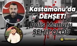 Kastamonu'da Dehşet: Polis Memurunu Şehit Etti!