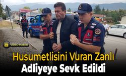 Husumetlisini Tüfekle Vuran Zanlı Adliyeye Sevk Edildi