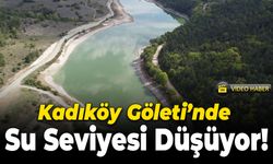 Kadıköy Göleti'nin Suları Vanalar İçin Çekiliyor!