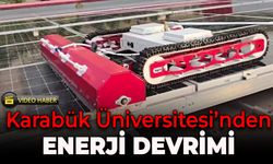 Karabük Üniversitesi’nden Yerli Panel Temizleme Robotu