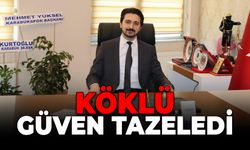 Başkan Emrah Köklü Güven Tazeledi