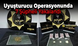 Uyuşturucu Operasyonunda 7 Şüpheli Yakalandı