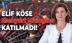 Elif Köse de Esenyurt Mitingine Gitmemiş!