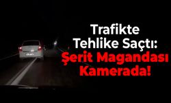 Trafikte Tehlike Saçtı: Şerit Magandası Kamerada!