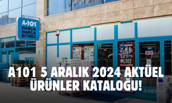 Birçok ürün yok fiyatına satılacak! A101 5 Aralık 2024 aktüel ürünler kataloğu