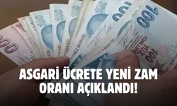 Asgari ücrete yeni zam oranı! Bu rakam çok konuşulacak