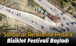 ‘Sonbahar Renklerine Pedalla’ Bisiklet Festivali Başladı