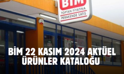 BİM 22 Kasım 2024 aktüel ürünler kataloğu