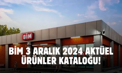 BİM 3 Aralık 2024 aktüel ürünler kataloğu