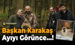 Mantar Gezisinde Başkan Karakaş'a Ayı Şoku!