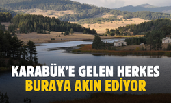 Karabük'e gelen herkes buraya akın ediyor! Cennet gibi güzelliğiyle görenler büyüleniyor