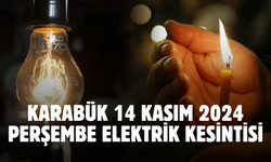 Karabük'te yarın elektrik kesintisi var mı? Karabük 13 Kasım 2024 Perşembe elektrik kesintisi