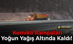 Karabük’te Kar Alarmı! Kemikli Rampaları Yoğun Yağış Altında