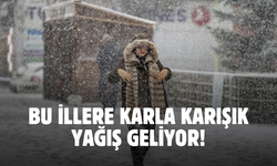 Karla karışık yağmur ve sağanak geliyor! Meteoroloji 8 ilde yaşayanları uyardı