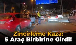 Karabük'te Zincirleme Kaza: 5 Araç Çarpıştı, 3 Yaralı